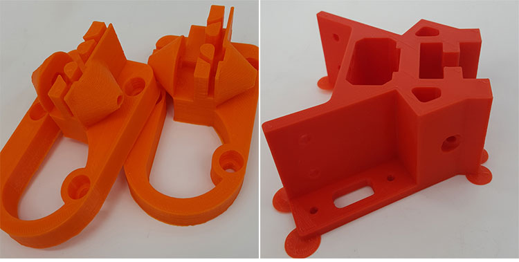 PLA 3D printed parts 3