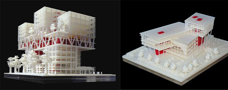 3D printed building models 1 12