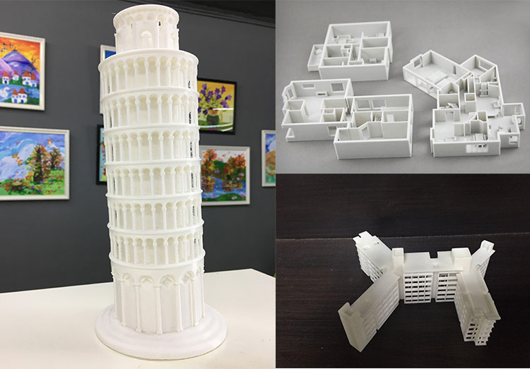 3D printed building models 1 14