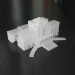 3D printed building models 3