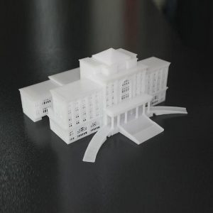 3D printed building models 3