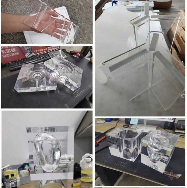 Transparent acrylic processing 21